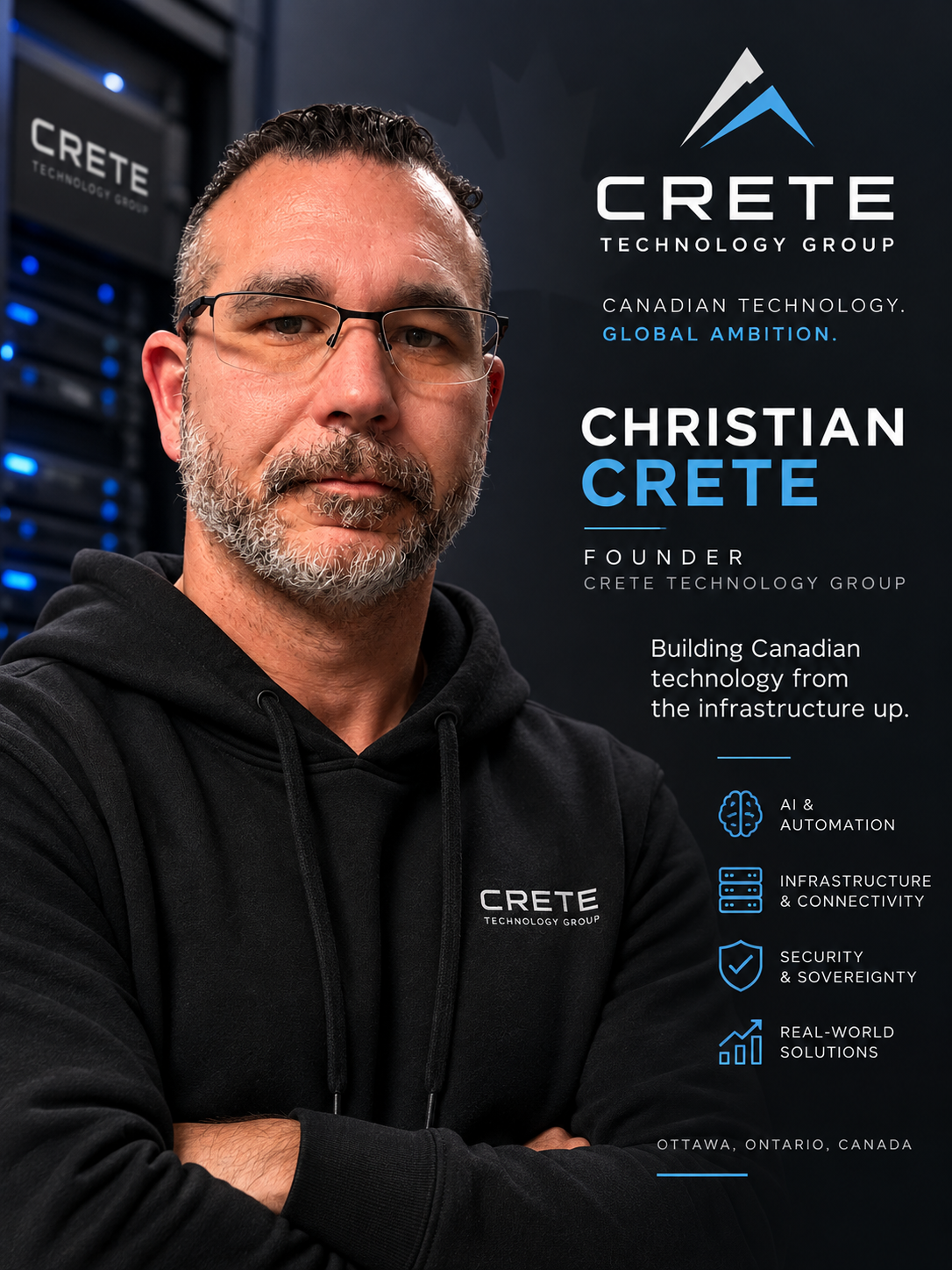 Christian Crete, Founder of CRETE Technology Group